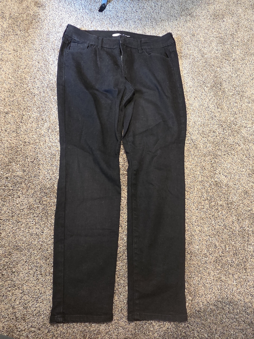 Old Navy Sz 10 Short Pop Icon Mid-rise Skinny Black Jeans Womens